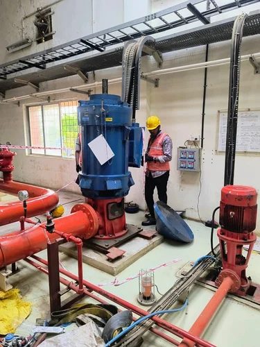 Water supply pump room