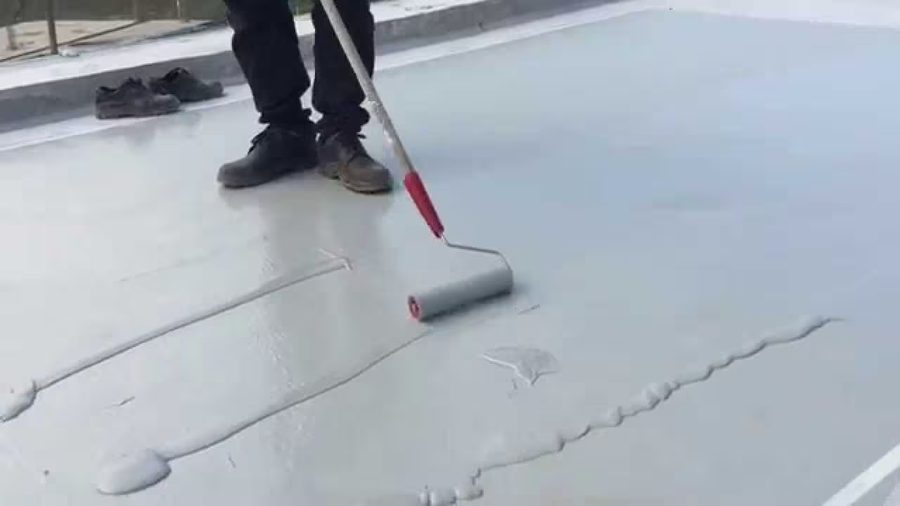 Waterproofing membrane application